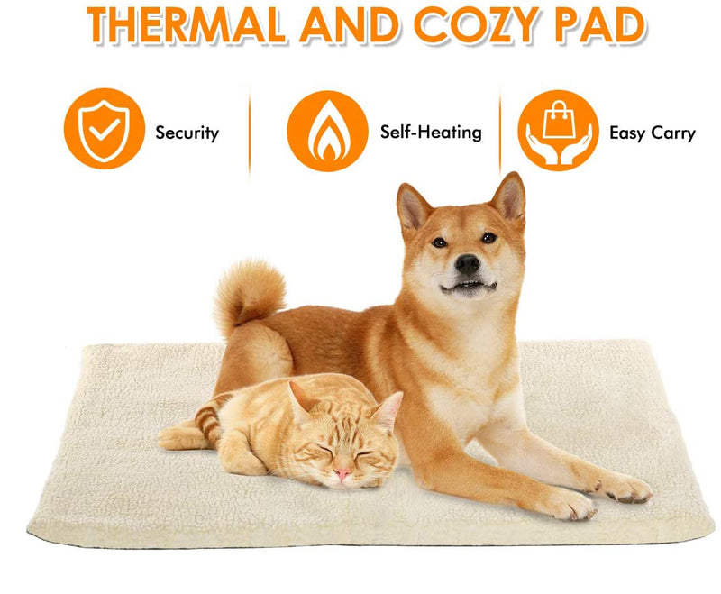 Barktec CozyPaws Self-Heated Dog Mat (64*90cm)