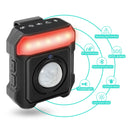 LED flashlight feature on the 7-in-1 Personal Alarm providing illumination for safety in dark areas