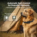 Barktec 2-in-1 Anti-Bark Collar+Remote Training Collar