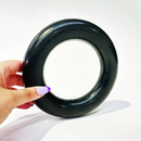Close-up of the Strong Rubber Ring's textured surface, ideal for promoting dental health and massaging gums during play