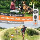 Houndware BoundWise Pro - 2-in-1 Wireless Dog Fence & Training Kit