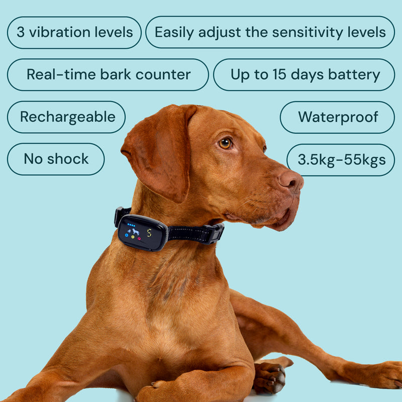 Houndware Smart Anti-Bark Collar with Bark Counter