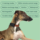 AETERTEK AT-919C Remote Training Collar with Auto-Bark