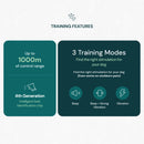 Barktec No-Shock Remote Training Collar with Beep Ultra-Strong Vibration Boost