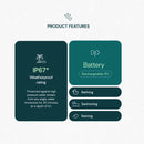 Barktec No-Shock Remote Training Collar with Beep Ultra-Strong Vibration Boost