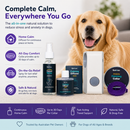Barktec Dog Calming Ultimate Bundle: Calming diffuser with Refills + Calming collar+ Travel Spray
