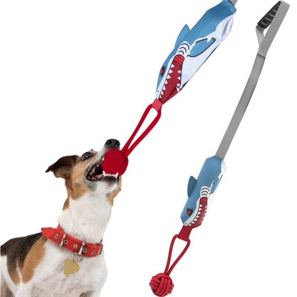 Interactive Tug of War Dog Toy with Squeaker eDog NZ