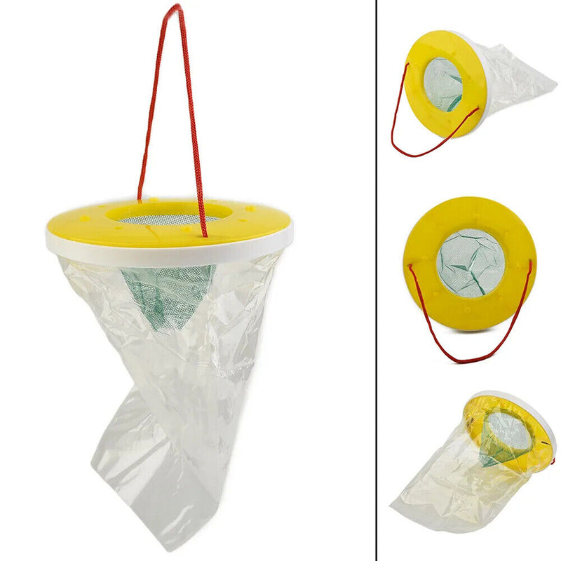 Outdoor Non-Toxic Disposable Big Bag Fly Trap 1 Pack