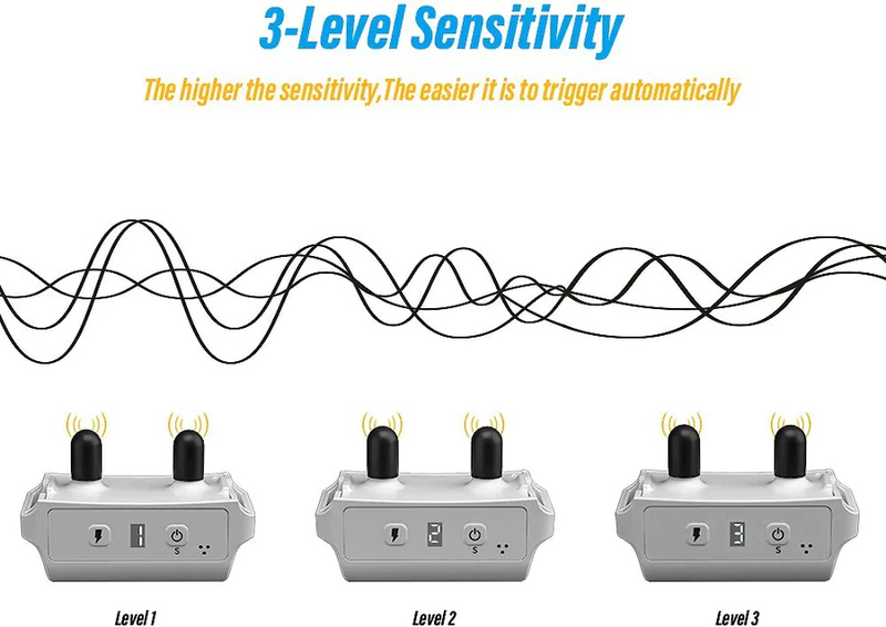 A01 Anti Bark Collar with 3 level sensitivity