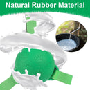 Durable Natural Rubber Interactive Dog Soccer Ball Toy