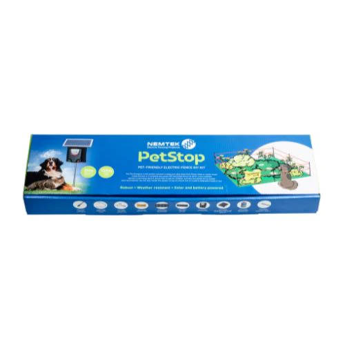 Nemtek Pet Stop Solar Powered Fence Kit