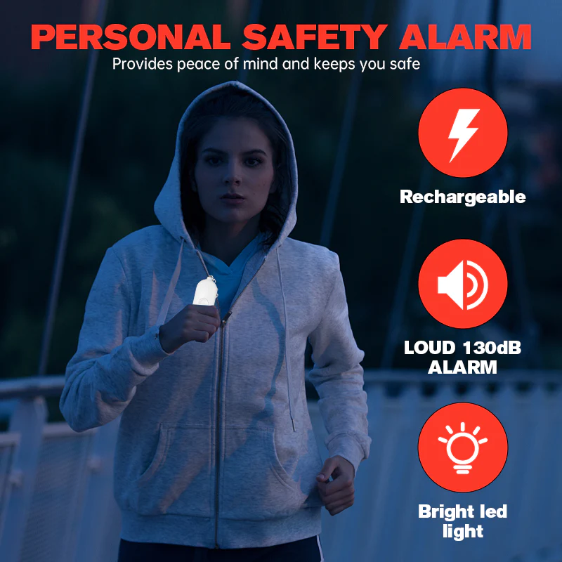 Portable Personal Alarm (Blue)