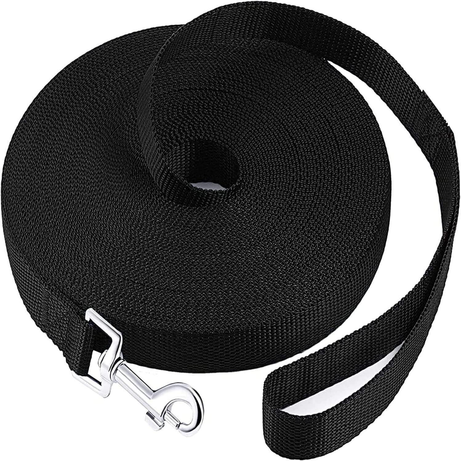 Recall Training Leash - Black | Dog Training | eDog AU