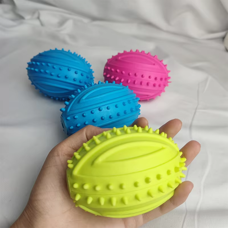 Rubber Dog Ball – Tough and Interactive Chew Toy