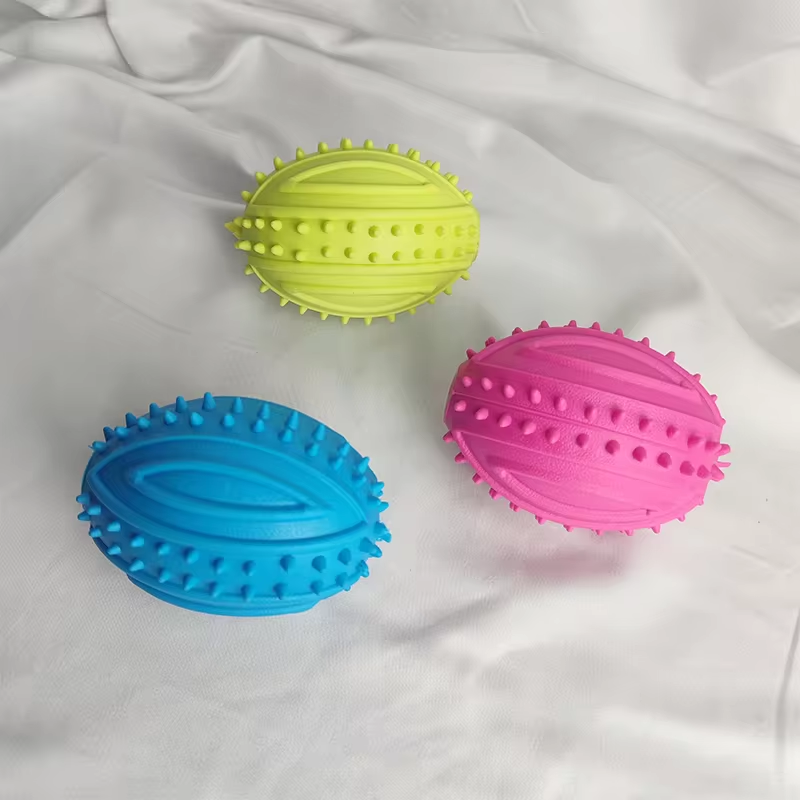 Rubber Dog Ball – Tough and Interactive Chew Toy