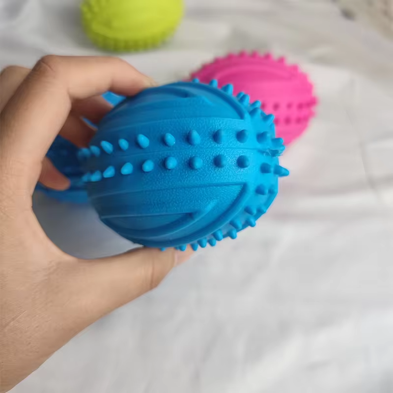 Rubber Dog Ball – Tough and Interactive Chew Toy