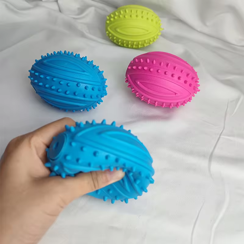 Rubber Dog Ball – Tough and Interactive Chew Toy