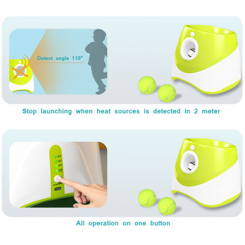 eDog Automatic Ball Launcher Fetch