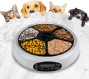 Lentek Programmable Five Meal Pet Dish With Voice Message