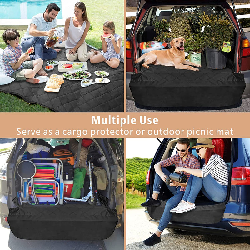 Waterproof Pet Cargo SUV Cover with Extended Flap