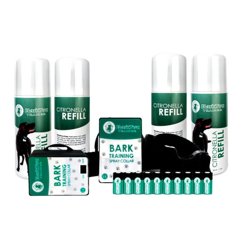 Barktec BT-100 Multi-Pet Citronella Spray Collar for 2 Dogs